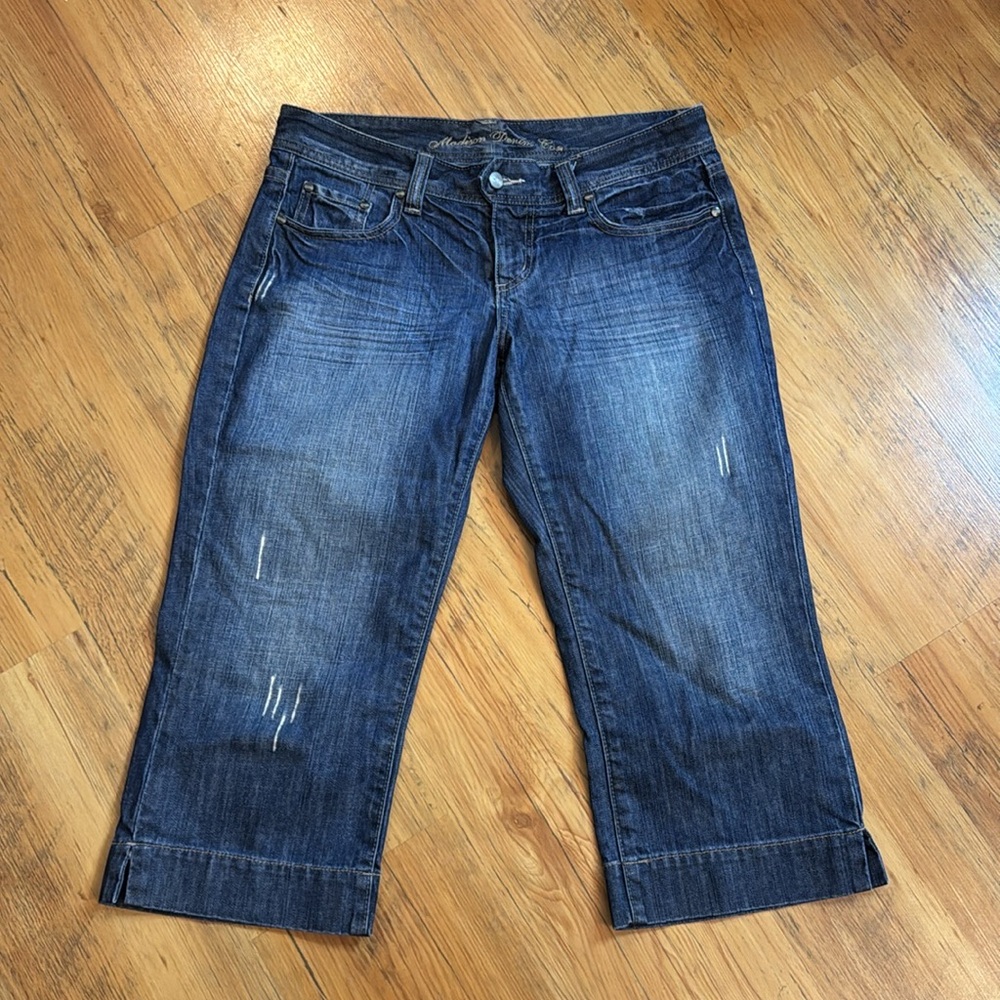 Madison Denim Capri Jeans  Low Rise Wmns Sz 7/8